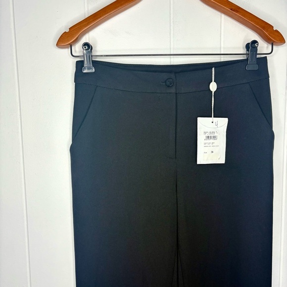NWT Salvatore Ferragamo Women’s Black Trousers Size US 4 Career Uniform Staff - Picture 3 of 11
